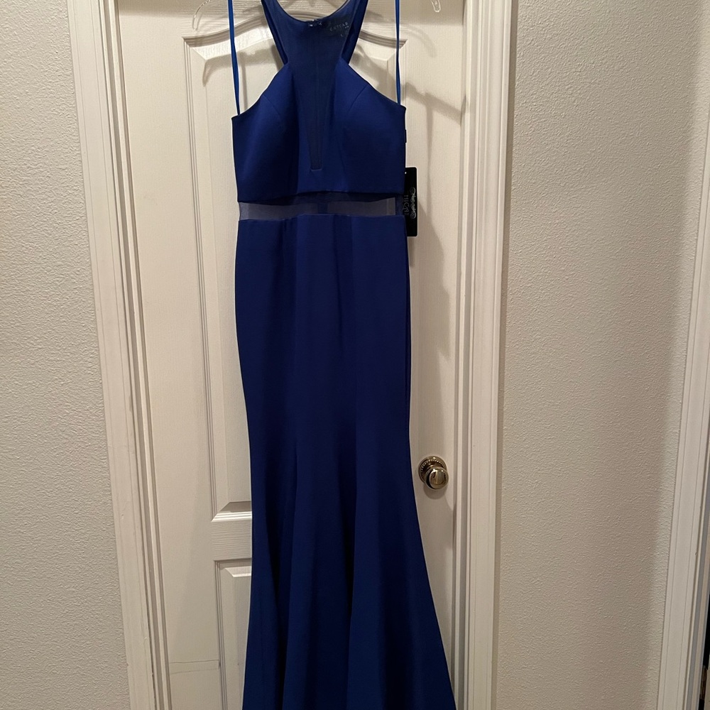 Mermaid Trumpet Elegant Royal Blue Chicas Style 2024 Evening Gown